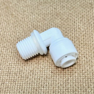 Fittings - 1/4" Male - 1/4" Threaded Union Elbow - 1pc