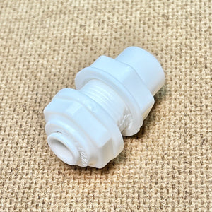 Fittings - 1/4" Bulkhead Fitting - 1pc